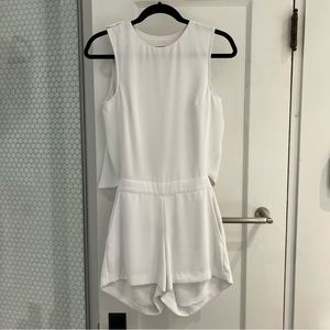 Club Monaco White Romper